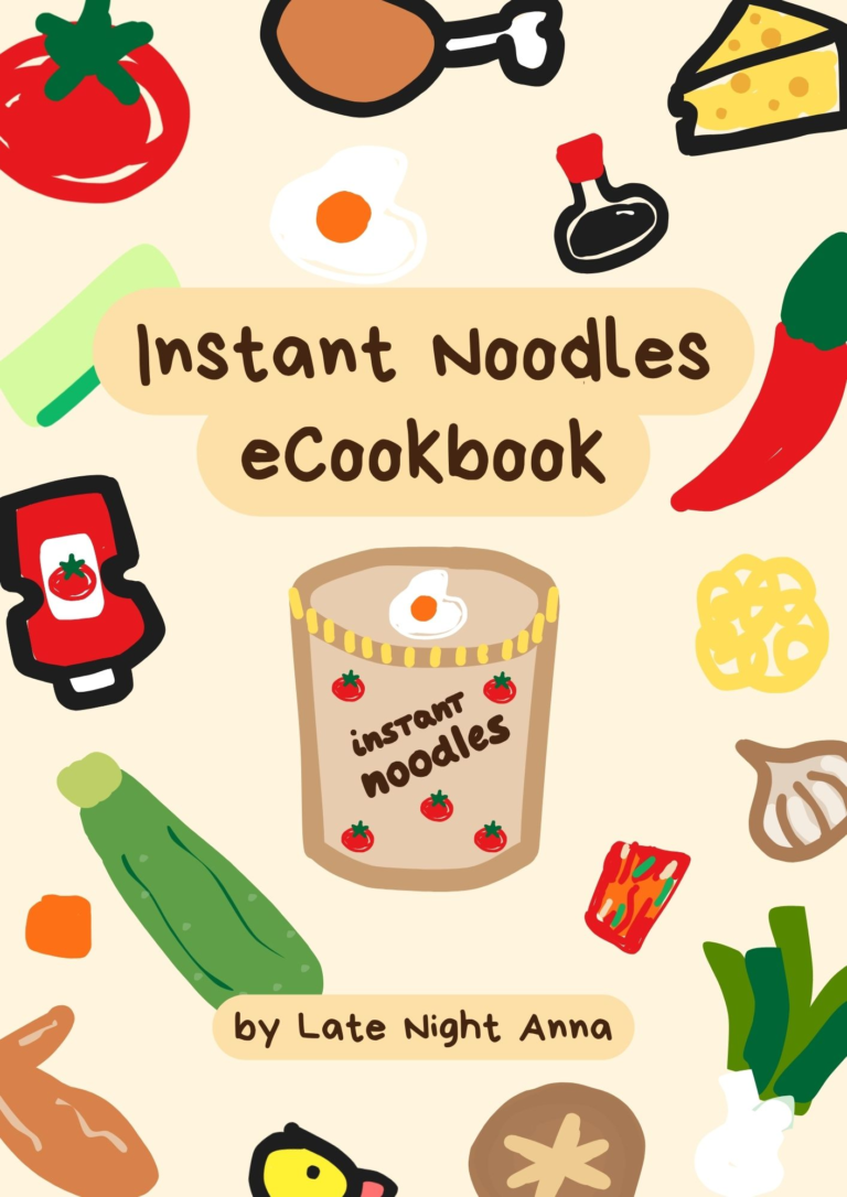 A4 - Instant Noodle eCookbook